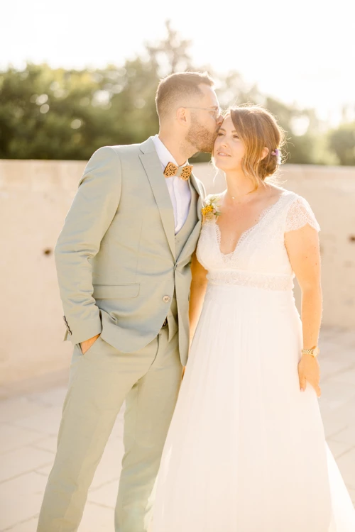 robe bonheur amour gris marron